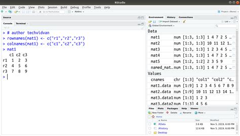 R Matrix How To Create Name And Modify Matrices In R Techvidvan