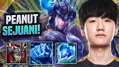 PEANUT PERFECT SEJUANI TOPLANE GEN Peanut Plays Sejuani Top Vs