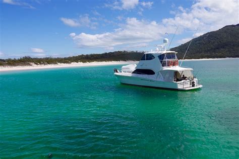 Wineglass Bay Cruise Pittoreske Freycinet Küste Wildlife And Leuchtend