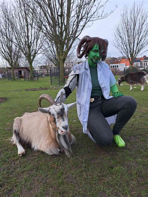 Ezek On Twitter RT Artsycosplayer The GOAT Found Some Goats Today