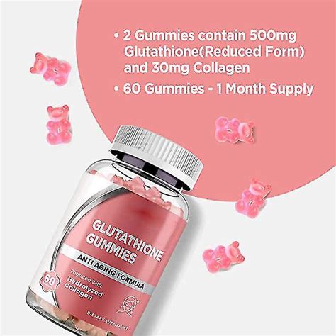 Gummies Glutathion Capsules L Glutathion Anti Aging Whitening