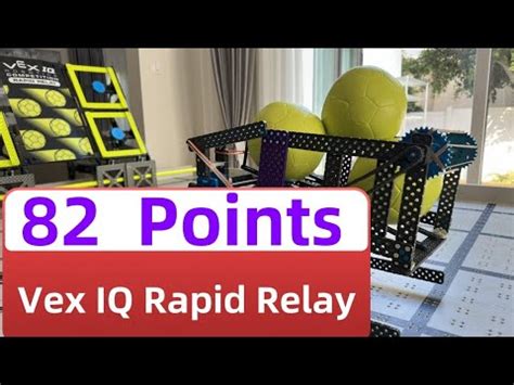 82 Points Vex IQ Rapid Relay YouTube