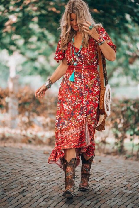 That Fabulous Red Dress Bohemian Style That Has Got Everybody Talking