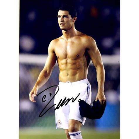 Cristiano Ronaldo Autograph Autograph Signed Photo