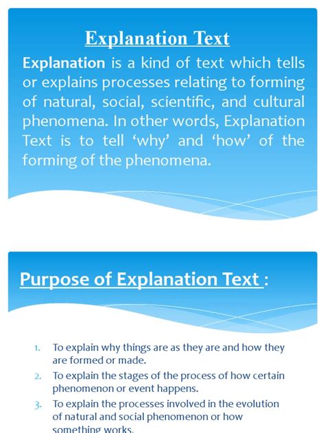 Explanation Text | PDF