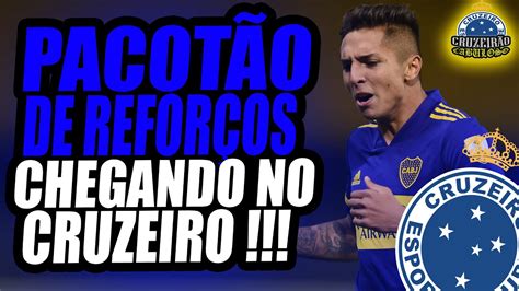 PACOTÃO DE REFORÇOS CHEGANDO NO CRUZEIRO PARA A SÉRIE A YouTube