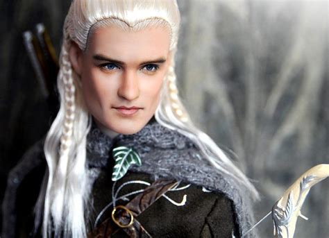 Doll Orlando Bloom As Legolas By Noel Cruz Doll Repaint Barbie