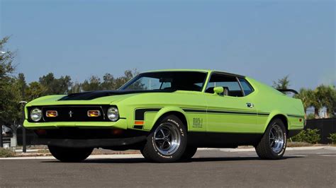 1971 Ford Mustang Mach 1 Fastback For Sale At Auction Mecum Auctions