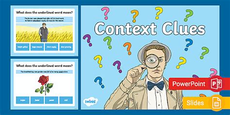 Context Clues Game And Context Clues Powerpoint Twinkl Usa