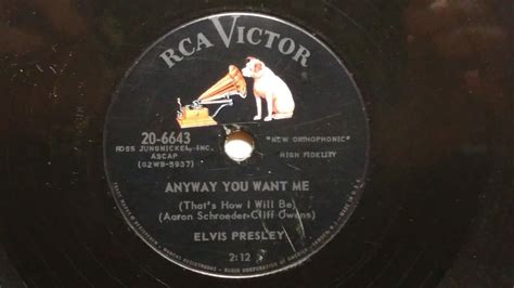 Popsike Rpm Elvis Presley Rca Victor Love Me Tender