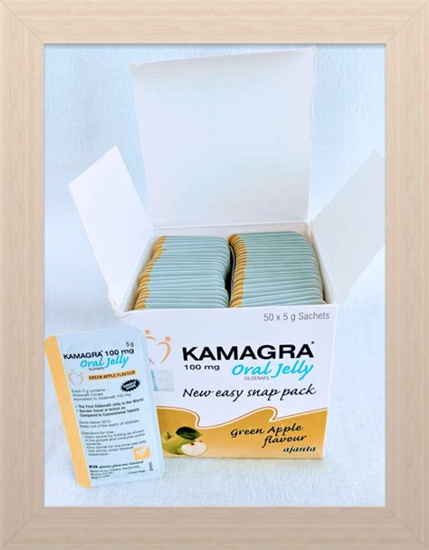 Kamagra Oral Jelly Green Apple 50 Gel Box Kamagraoioioi