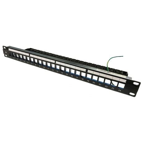 Patch Panel Modular Vacio Commscope 24 Puertos Categoria 6A