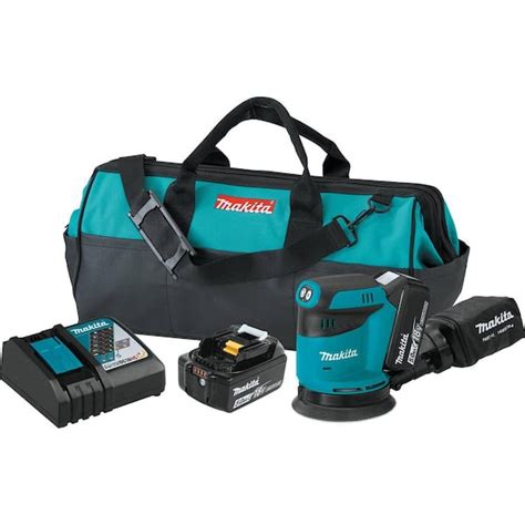 Makita V Ah Lxt Lithium Ion Cordless In Random Orbit Sander Kit