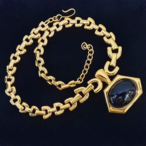 Monet Kt Gold Plated Etruscan Necklace Catawiki