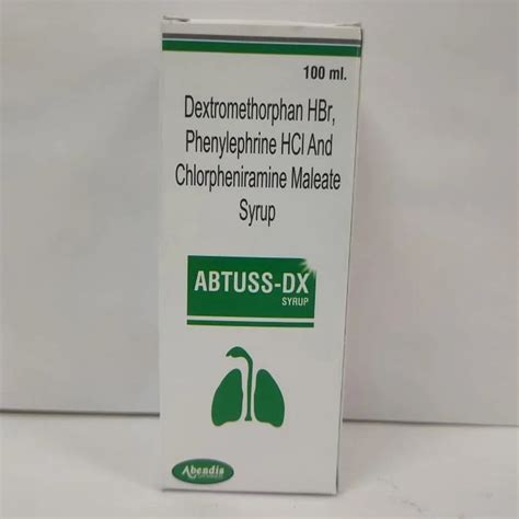 Ml Dextromethorphan Hbr Phenylephrine Hcl Chlorpheniramine Maleate