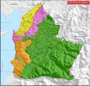 Peta Kota Manado Sulawesi Utara Lengkap Per Kecamatan