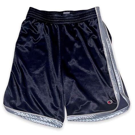 Very Rare Champion Dazzle Basketball Shorts Shiny Sil Gem