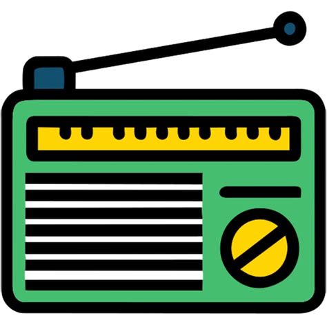 Icono De La Radio Vector Premium