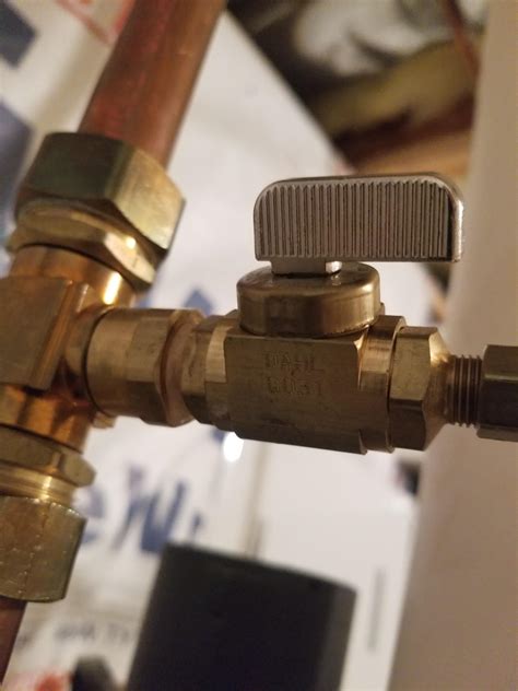 This valve is coming off a hot water line. How do i shut it off. It is ...