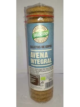 Galletas De Copos De Avena Integral Ecol Gicas Biocop Gr