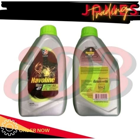 HAVOLINE EZY 4T 20W 40 API SG JASO MA2 800mL Shopee Philippines