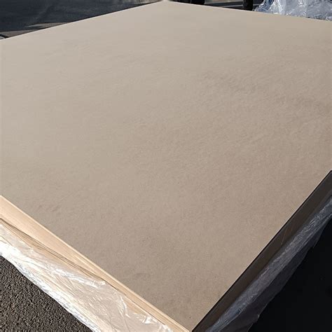 Raw Plain Melamine High Gloss Mdf Board For Furniture Decoration