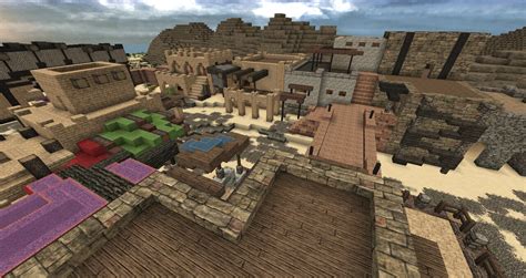 Desert village Minecraft Map