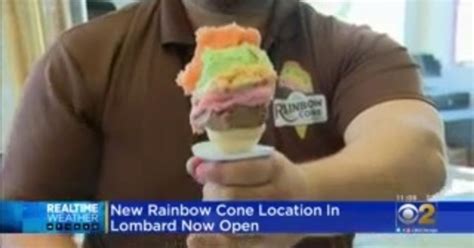 Rainbow Cone Opens New Ice Cream Outpost In Lombard - CBS Chicago