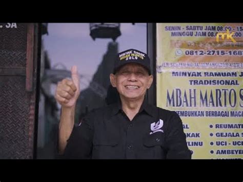 Minyak Gosok Mbah Marto Solo YouTube