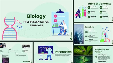 Cell Biology PowerPoint Presentation Template & Google Slides Theme