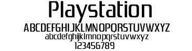 Playstation Font | Video Game Fonts