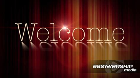 Welcome Loop by Worship Media Pro - EasyWorship Media