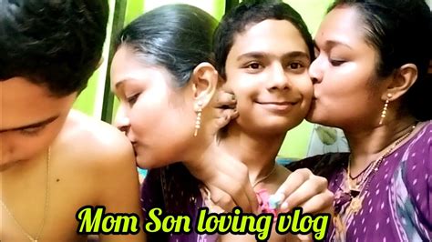 অনেকদিন বাদে ছেলে টা কে আজ On Camera আদর করার Permission পেলাম Mom