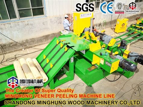 Wood Log Veneer Peeler For Timber Processing