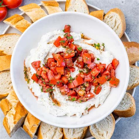 Whipped Ricotta Cheese Dip Healthy Fitness Meals