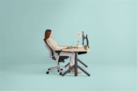 Steelcase Flex Desk Sit-Stand | elektrisch höhenverstellbar | SitzSteh ...