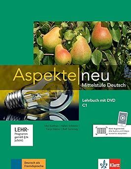 Aspekte Neu C Lehrbuch Mit Dvd Mittelstufe Deutsch Lingua Tedesca