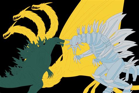 The Anime Godzilla Trio By Daizua123 On Deviantart