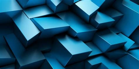 Blue Geometric Shapes Stock Photos, Images and Backgrounds for Free ...