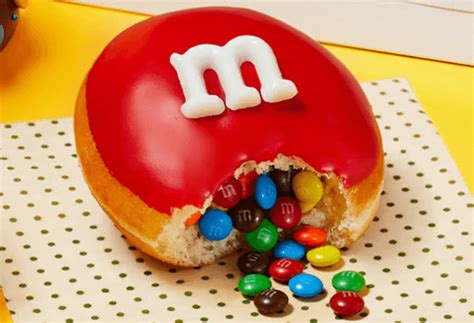 Krispy Kreme X M Ms Collab On Four New Doughnuts Agoodoutfit