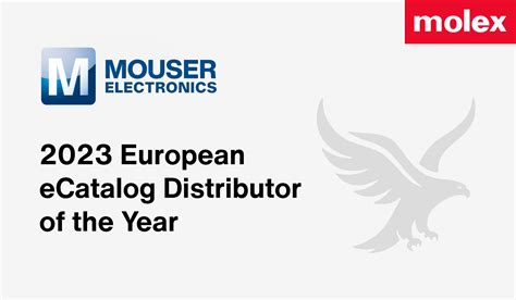 Mouser Electronics Named European Ecatalog Distributor Of The Year