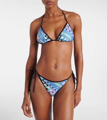 Vivara Bikini Top In Multicoloured Pucci Mytheresa