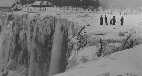 Frozen Niagara Falls In 1848 Probably