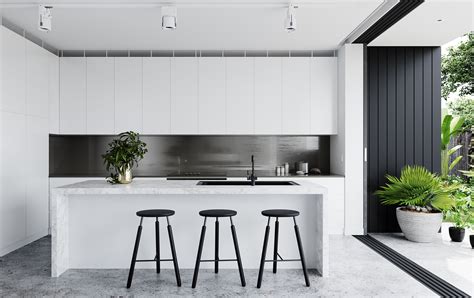 Modern Monochrome Interior On Behance