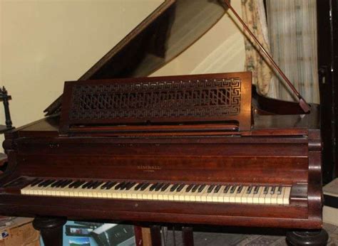 1898 Kimball Mahogony Parlor Grand Piano Auction Solutions Inc