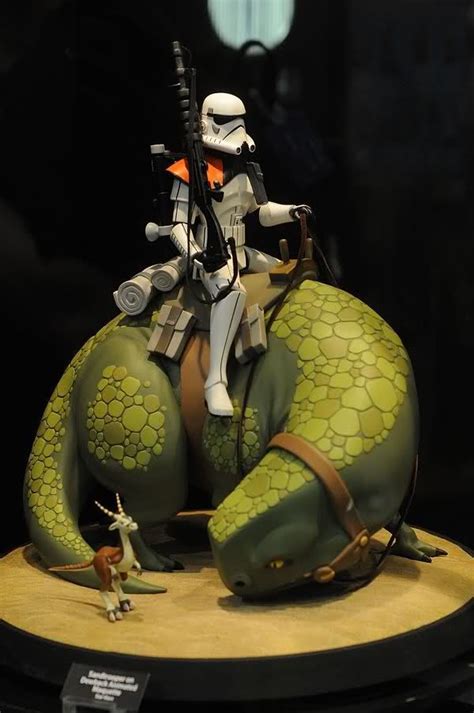 Sw Sandtrooper On Dewback Maquette Statue Forum Statues Character