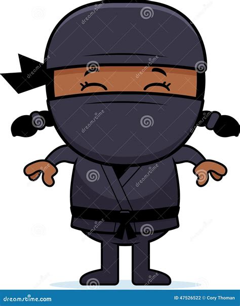 Cartoon Little Ninja Stock Vector - Image: 47526522