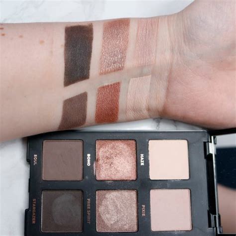 BareMinerals Gen Nude Rose Palette Review Swatches On Fair Skin