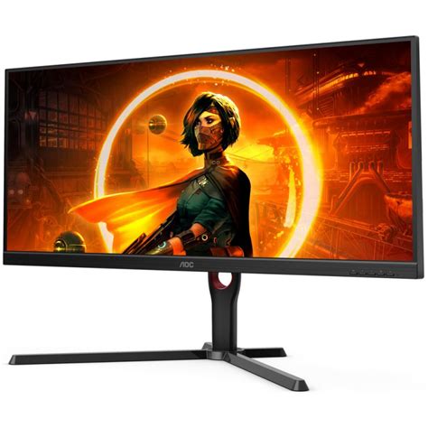 AOC U34G3XM 34 LED UltraWide WQHD 144Hz HDR FreeSync Premium