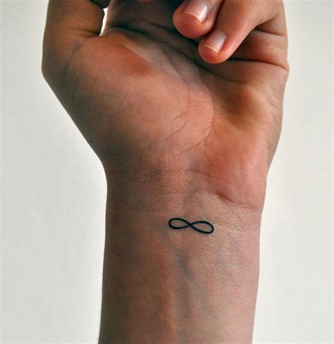 Small Infinity Symbol Temporary Tattoo Infinity Symbol